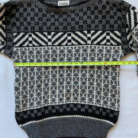 Runox Sweater Made In Denmark pure wool - Amazing - Picture 5 of 16